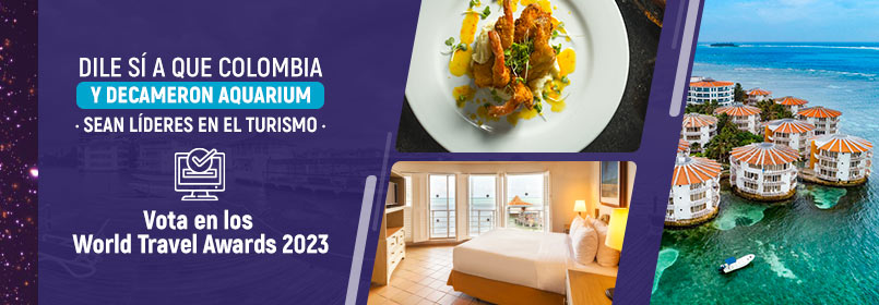 Decameron Aquarium nominados en los World Travel Awards 2023