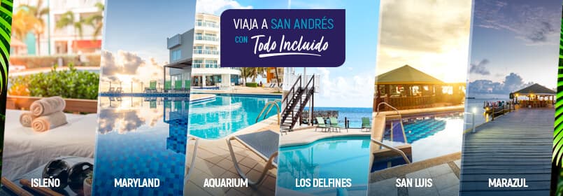 Viaja a San Andrés con todo incluido